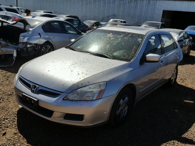 1HGCM56876A138957 - 2006 HONDA ACCORD EX GRAY photo 2