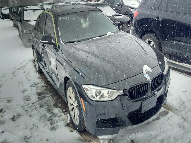 WBA3B9C54DJ437239 - 2013 BMW 335 XI أسود صورة 1