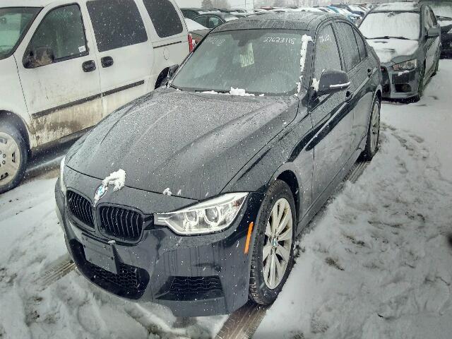 WBA3B9C54DJ437239 - 2013 BMW 335 XI أسود صورة 2