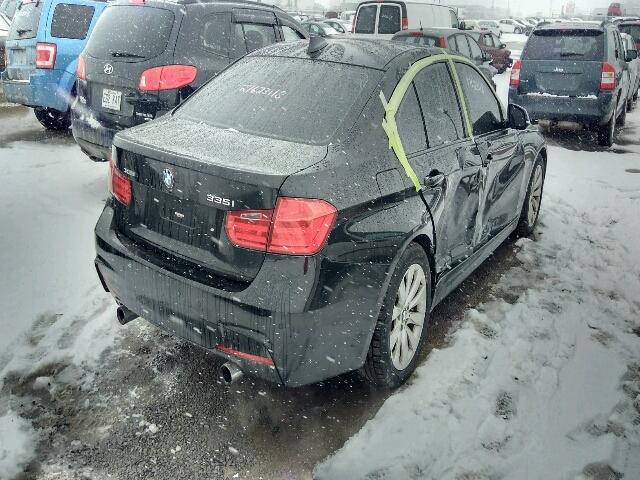 WBA3B9C54DJ437239 - 2013 BMW 335 XI أسود صورة 4