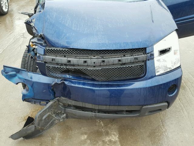 2CNDL13F186048877 - 2008 CHEVROLET EQUINOX LS BLUE photo 7