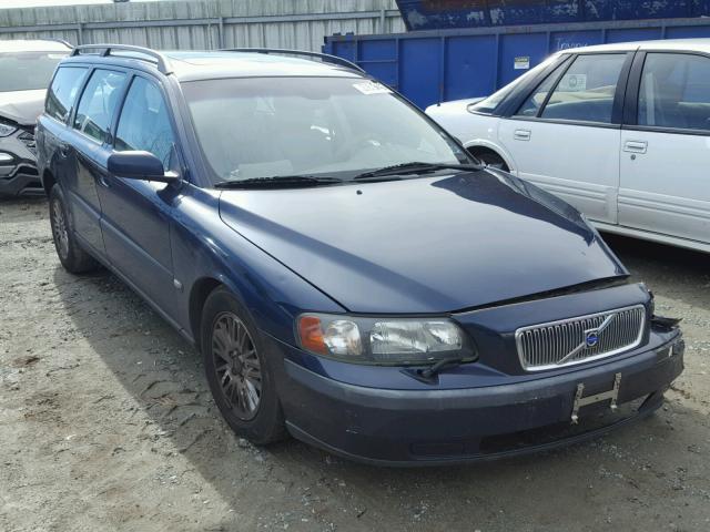 YV1SW64A442409751 - 2004 VOLVO V70 BLUE photo 1