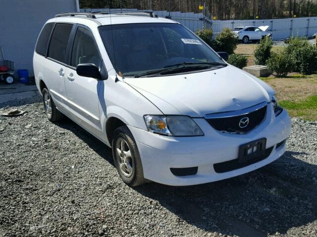 JM3LW28A920332033 - 2002 MAZDA MPV WAGON WHITE photo 1