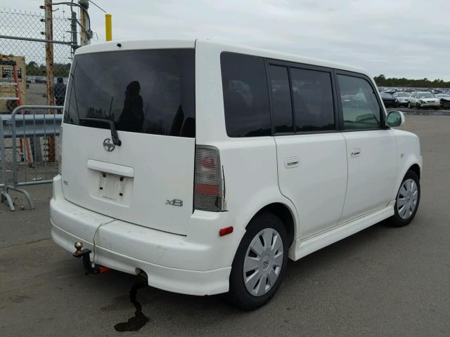 JTLKT324164047027 - 2006 TOYOTA SCION XB Ақ фото 4