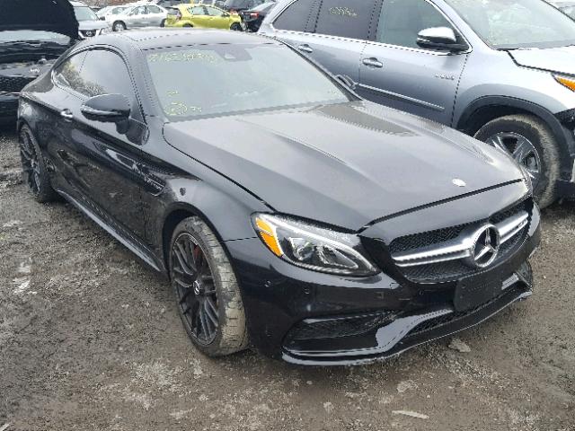 WDDWJ8HB5HF503954 - 2017 MERCEDES-BENZ C 63 AMG-S BLACK photo 1