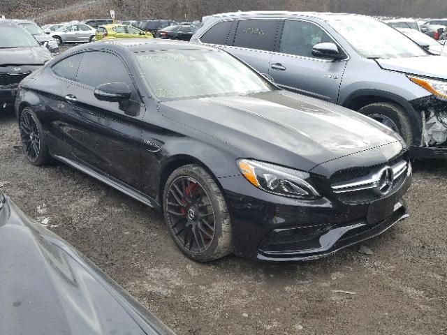 WDDWJ8HB5HF503954 - 2017 MERCEDES-BENZ C 63 AMG-S BLACK photo 9