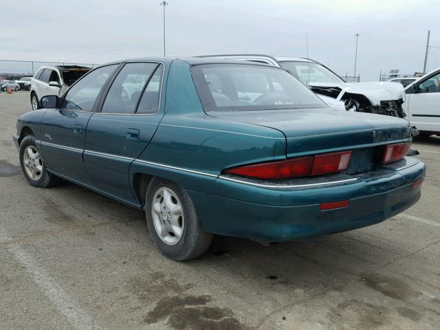 1G4NJ52M0TC422316 - 1996 BUICK SKYLARK GR GREEN photo 3