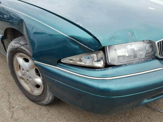 1G4NJ52M0TC422316 - 1996 BUICK SKYLARK GR GREEN photo 9