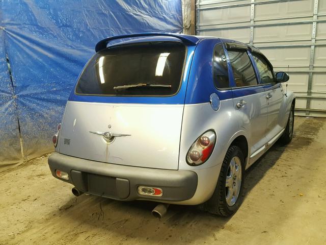 3C4FY58B02T283530 - 2002 CHRYSLER PT CRUISER TWO TONE photo 4