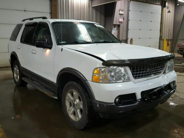 1FMZU73K43UC01524 - 2003 FORD EXPLORER X WHITE photo 1