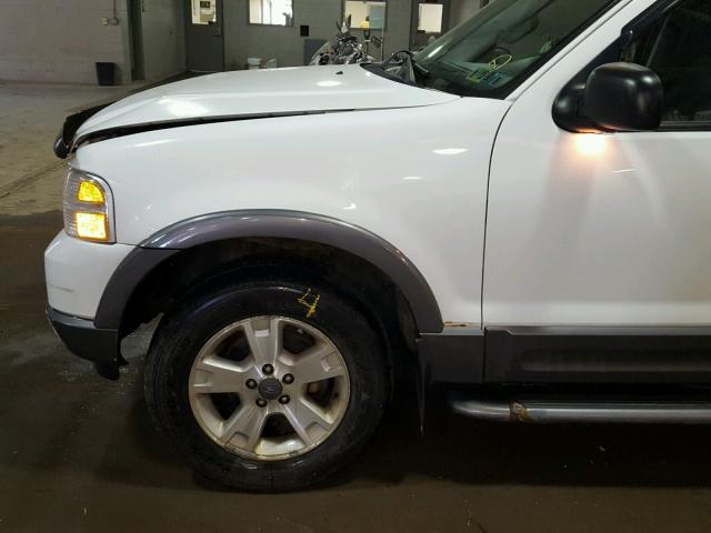 1FMZU73K43UC01524 - 2003 FORD EXPLORER X WHITE photo 9