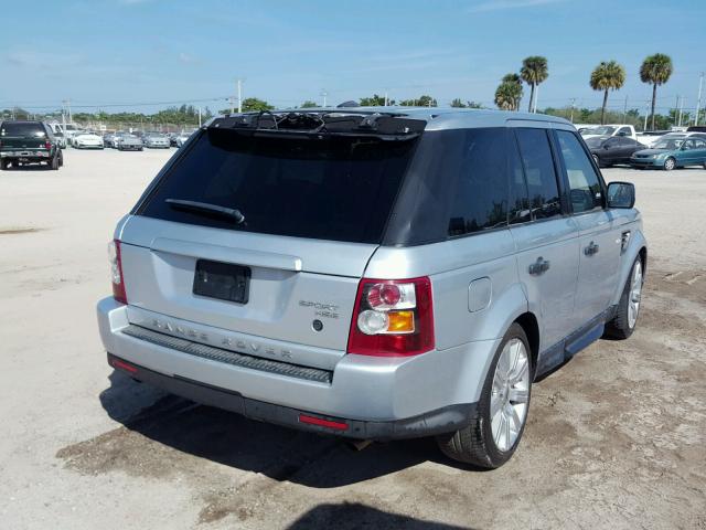 SALSK2D46AA248124 - 2010 LAND ROVER RANGE ROVE SILVER photo 4