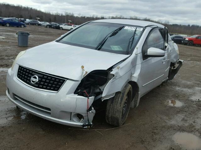 3N1AB61E89L620304 - 2009 NISSAN SENTRA 2.0 SILVER photo 2