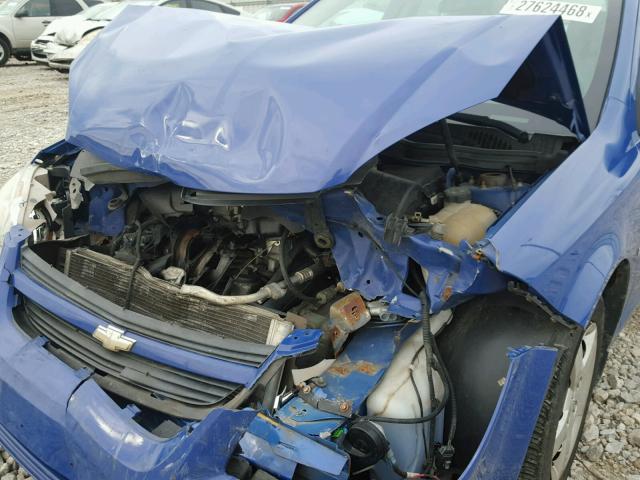 1G1AL58F687114565 - 2008 CHEVROLET COBALT LT BLUE photo 9