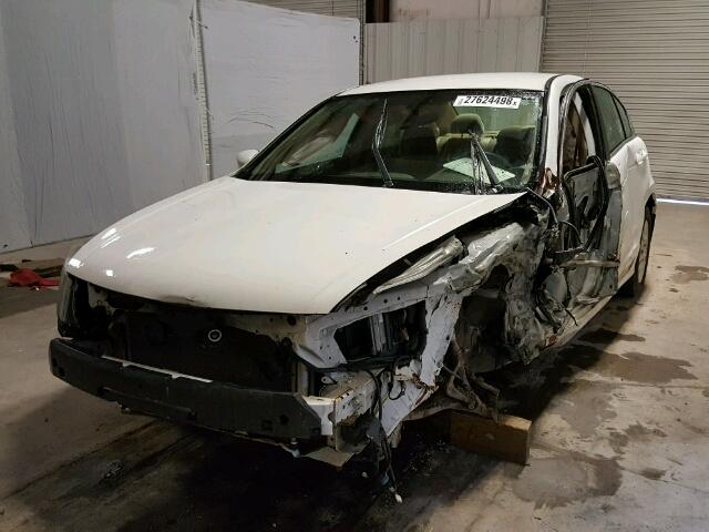 1HGCP26439A065075 - 2009 HONDA ACCORD LXP WHITE photo 2