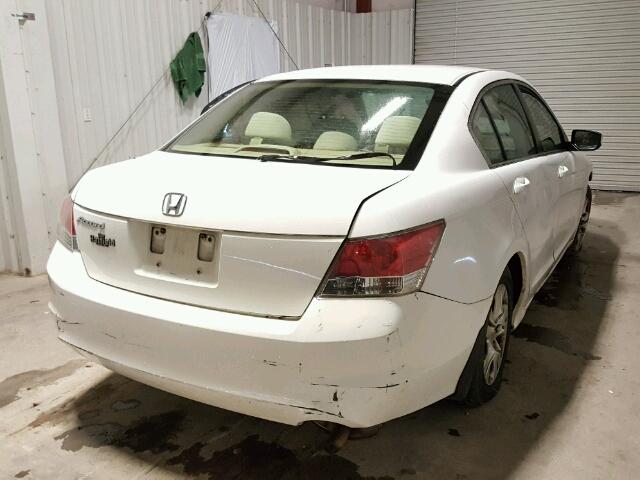 1HGCP26439A065075 - 2009 HONDA ACCORD LXP WHITE photo 4