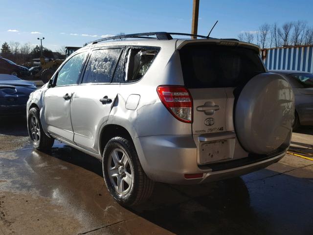 2T3BF4DV5AW038096 - 2010 TOYOTA RAV4 SILVER photo 3