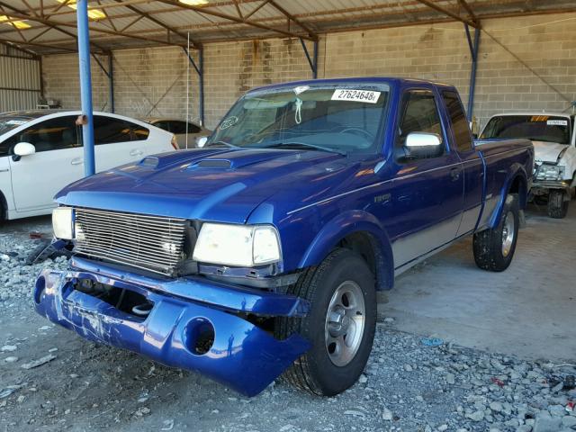 1FTZR45E03PB67995 - 2003 FORD RANGER SUP BLUE photo 2