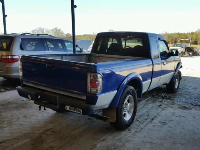 1FTZR45E03PB67995 - 2003 FORD RANGER SUP BLUE photo 4