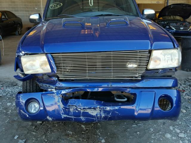 1FTZR45E03PB67995 - 2003 FORD RANGER SUP BLUE photo 9