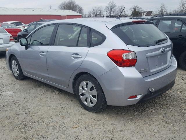 JF1GPAA60D2810117 - 2013 SUBARU IMPREZA BA SILVER photo 3