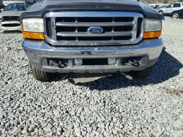 3FTNX20F71MA06734 - 2001 FORD F250 SUPER GOLD photo 9