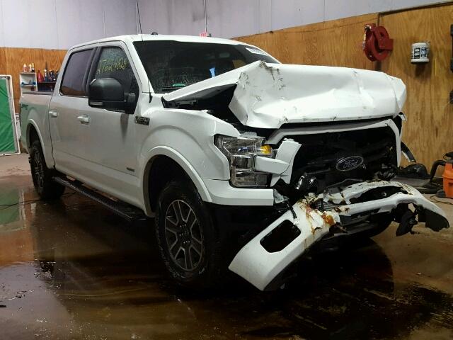 1FTEW1EP8GFC67362 - 2016 FORD F150 SUPER WHITE photo 1