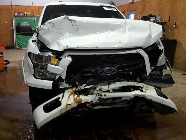 1FTEW1EP8GFC67362 - 2016 FORD F150 SUPER WHITE photo 9