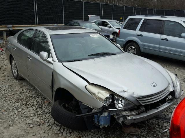 JTHBA30G840020313 - 2004 LEXUS ES 330 SILVER photo 1