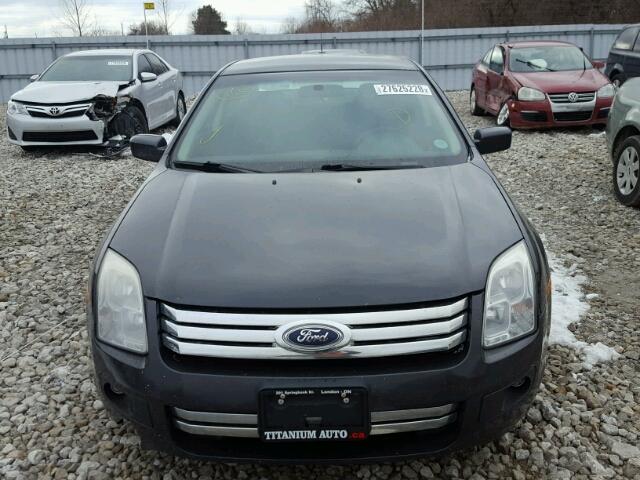 3FAHP07Z57R256458 - 2007 FORD FUSION SE GRAY photo 9