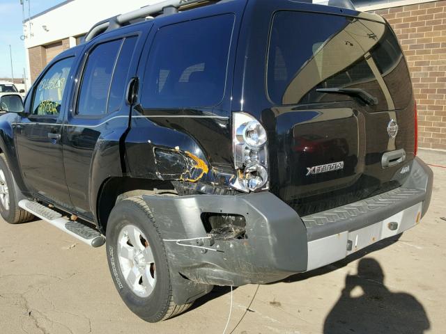 5N1AN08W09C509754 - 2009 NISSAN XTERRA OFF BLACK photo 9