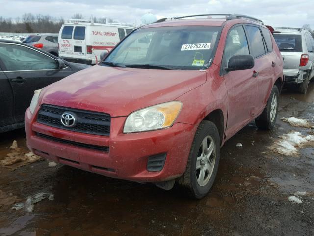 JTMBF4DV5AD022123 - 2010 TOYOTA RAV4 RED photo 2