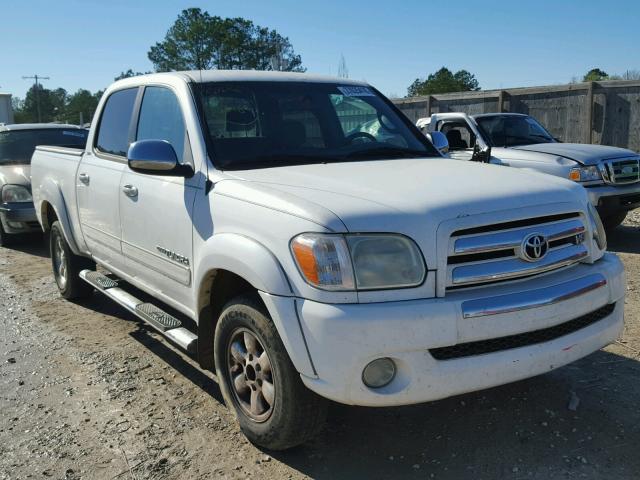 5TBET34176S515688 - 2006 TOYOTA TUNDRA DOU WHITE photo 1