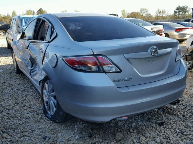 1YVHZ8DH3C5M11224 - 2012 MAZDA 6 I SILVER photo 3