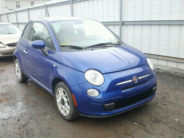 3C3CFFAR6DT570416 - 2013 FIAT 500 POP BLUE photo 1