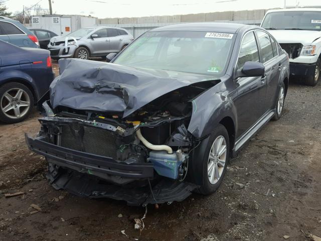 4S3BMBB60A3224511 - 2010 SUBARU LEGACY 2.5 GRAY photo 2