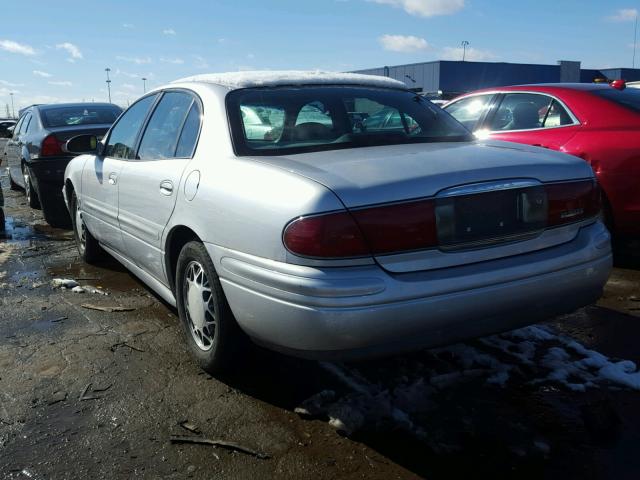 1G4HR54K73U218799 - 2003 BUICK LESABRE LI SILVER photo 3