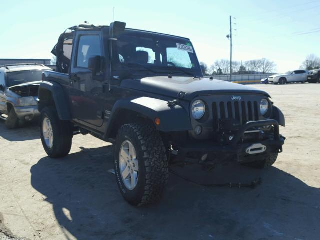 1C4GJWAG2EL298020 - 2014 JEEP WRANGLER S Grafit foto 1