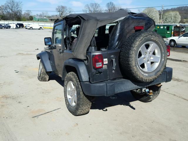1C4GJWAG2EL298020 - 2014 JEEP WRANGLER S Grafit foto 3