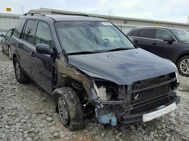 5FNYF18575B060132 - 2005 HONDA PILOT EXL GREEN photo 1