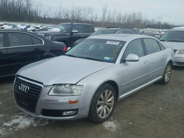 WAUMV94E28N002552 - 2008 AUDI A8 L QUATT GRAY photo 2