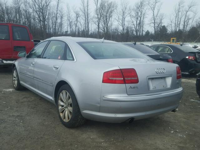 WAUMV94E28N002552 - 2008 AUDI A8 L QUATT GRAY photo 3