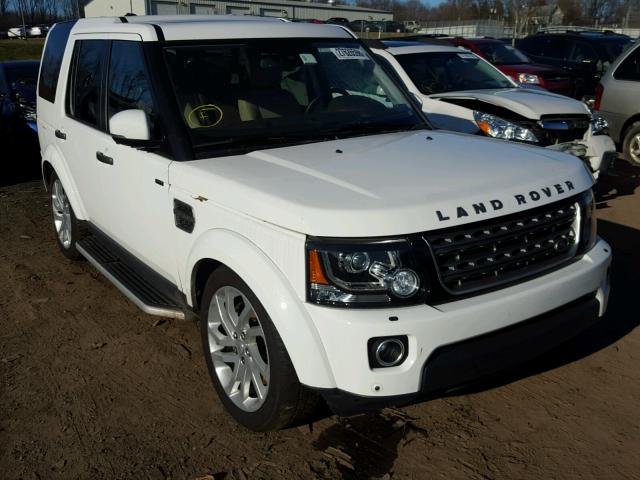 SALAG2V62GA841419 - 2016 LAND ROVER LR4 HSE WHITE photo 1