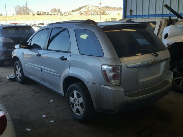 2CNDL13FX66209241 - 2006 CHEVROLET EQUINOX LS SILVER photo 3