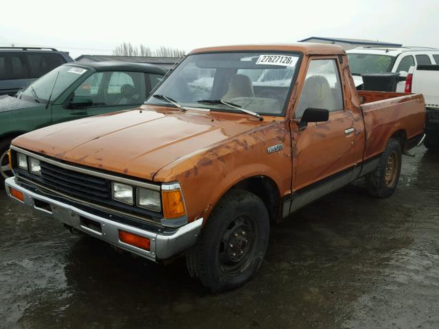 JN6ND01S8GW124709 - 1986 NISSAN 720 BROWN photo 2