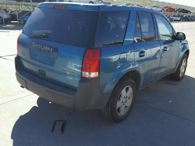 5GZCZ63405S836535 - 2005 SATURN VUE BLUE photo 4