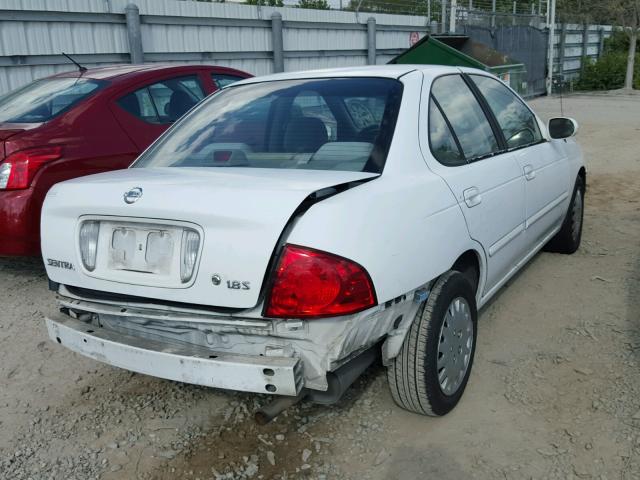 3N1CB51DX5L572146 - 2005 NISSAN SENTRA 1.8 WHITE photo 4