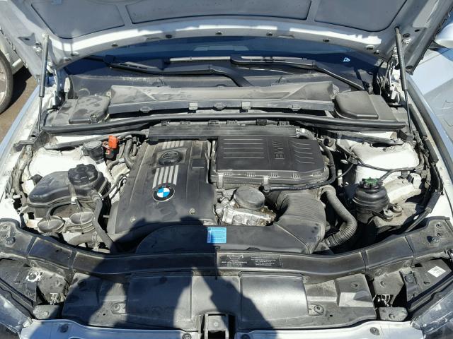 WBAVB77508NH80252 - 2008 BMW 335 I SILVER photo 7