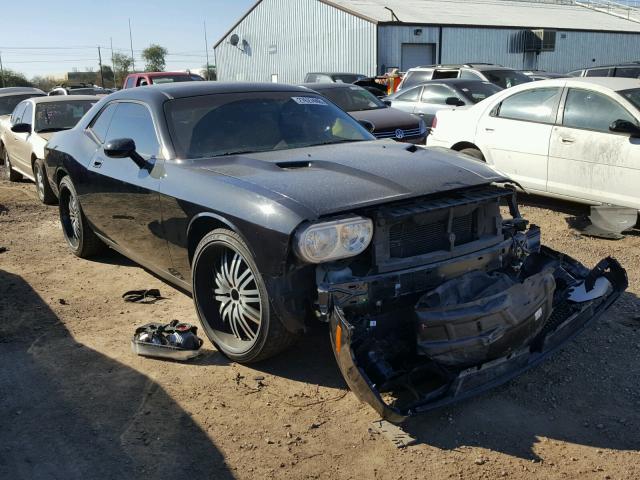 2B3CJ4DV7AH249529 - 2010 DODGE CHALLENGER BLACK photo 1