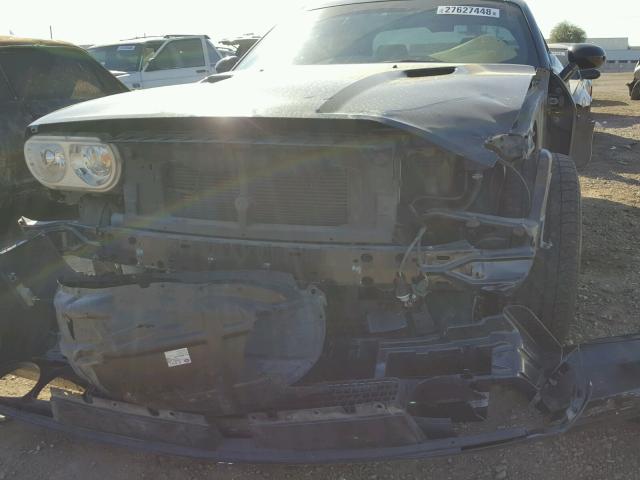 2B3CJ4DV7AH249529 - 2010 DODGE CHALLENGER BLACK photo 9